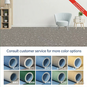 Rouleau de vinyle pour sol auto-adhésif en PVC, imperméable, ignifuge, écologique, antidérapant, pour supermarchés, hôtels, écoles et hôpitaux - Product Image 2