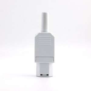 IEC C13 C14 Anschlussblock Schnellverbindungs-Stromadapter 10A Stecker Buchse Nylon Messing Fixierbare Wiederverdrahtbare Steckdose - Product Image 4