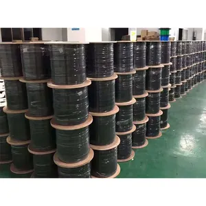 FTTH Fiber Optic Cable 2 Core Fiber Optic Cable Price Wooden Drum and Carton/customized G657a2 Fiber Optical Cable Steel or FRP