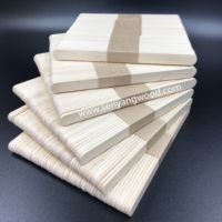Bâtonnets de crème glacée en bois jetables écologiques à bord droit 114*10*2mm, vente en gros