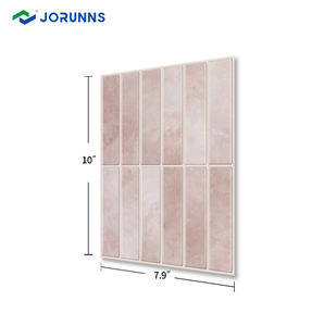 Jorunns Papier peint 3D Mosaïque autocollante Carrelage mural <span class=keywords><strong>de</strong></span> bureau Carrelage à peler et à <span class=keywords><strong>coller</strong></span> Carrelage mural supérieur pour la cuisine - Product Image 2