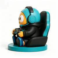 Figurines PVC non articulées de 8,5 cm, mignonnes, sur le thème des joueurs, en forme d'œuf, boîte mystère, jouets personnalisés, amusants, de créateur, objets d'art de collection, thème cinéma et télévision, cadeau