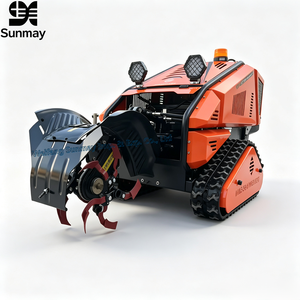 Tondeuse <span class=keywords><strong>robot</strong></span> multifonctionnelle télécommandée la plus vendue, à moteur diesel, de qualité industrielle, autopropulsée, avec contrôle longue portée - Product Image 1