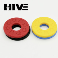 HIVE Required Pad de sécurité antidérapant et anti-chute pour sangle de guitare électrique et acoustique, avec verrouillage de sangle anti-détachement