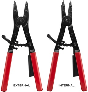Jeu de pinces à anneau pression de 16 ", ensemble de 9 pièces, externe et interne - Product Image 3