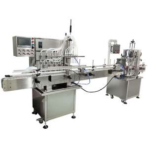 เครื่องบรรจุและปิดฝาขวดอัตโนมัติเต็มรูปแบบ 8 หัว สำหรับแชมพู ซอสพริก สบู่ ผลิตภัณฑ์เครื่องสำอางพลาสติก ขวดเครื่องดื่ม น้ำส้ม น้ำผึ้ง - Product Image 5