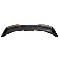 Aileron arrière en fibre de carbone avec aileron Gurney et becquet Wicker Bill, style Dark Horse, pour Ford Mustang 2024+