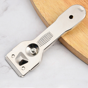 Raspador Multifuncional para Manchas <span class=keywords><strong>de</strong></span> Aceite, Acero Inoxidable, para Cocina, Barbacoa, Limpiador <span class=keywords><strong>de</strong></span> Azulejos, Vidrio y Grasa - Product Image 5