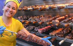 Horno Eléctrico Comercial <span class=keywords><strong>Estilo</strong></span> <span class=keywords><strong>Peruano</strong></span> para Asar <span class=keywords><strong>Pollo</strong></span>/ Pato, Horno de Gas y Carbón, Asador Rotatorio Automático para Aves de Corral, Máquina para Barbacoa - Product Image 2