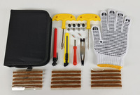Kit de réparation rapide des pneus WZAUTO en acier avec patch pour motos, véhicules électriques et voitures