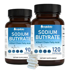 工場供給 最安値 ブチル酸ナトリウムカプセル ヘルスケア ブチル酸ナトリウムサプリメント、腸内溶解性、300mgカプセル - Product Image 4