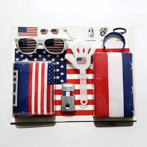 Artículos para Fiestas y Festivales 2026, Regalos para Fiestas, Set <span class=keywords><strong>de</strong></span> Fanático <span class=keywords><strong>de</strong></span> Fútbol <span class=keywords><strong>de</strong></span> Estados Unidos, Canadá, México, Argentina, Gafas <span class=keywords><strong>de</strong></span> Sol con Bandera, Accesorios para Animar - Product Image 3