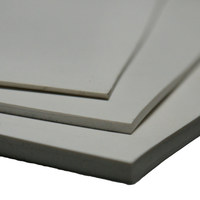 Rouleau de feuille de caoutchouc silicone souple, blanc, imperméable, brillant, plat, translucide, haute température, 1 mm