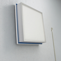 Bon prix filtre à poussière de fenêtre de haute qualité h13 filtre hepa Gel-Seal Box filtre à air HEPA pour l'équipement de filtration hospitalier