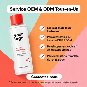โทนเนอร์ ODM บำรุงผิวชุ่มชื้น สดชื่น ยาวนาน ช่วยเตรียมผิวให้พร้อมรับแสงแดด ซึมซาบเร็ว ด้วยสารสกัดจากเอ็กโซโซม คอลลาเจน เปปไทด์ คอมเพล็กซ์ - Product Image 3