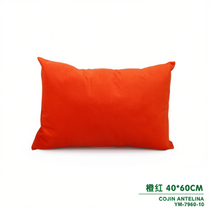 Cuscino e Poggiatesta in Velluto Antelina Arancione Rosso 40*60 Ice Point - Product Image 2