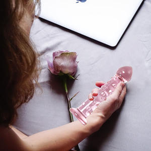 2023 Nieuwe Kristal Glas <span class=keywords><strong>G</strong></span> <span class=keywords><strong>Spot</strong></span> Masturbator Erotische Pussy Penis Vagina Massager Lesbische Seksproducten Glas <span class=keywords><strong>Dildo</strong></span> 'S - Product Image 6