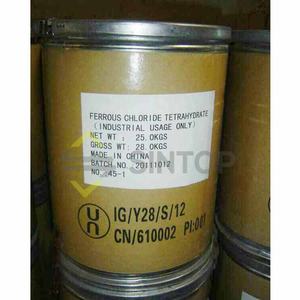 Precio de fábrica <span class=keywords><strong>Cloruro</strong></span> <span class=keywords><strong>ferroso</strong></span> Tetrahidratado FeCl2.4H2O 92% 98% Reactivo de tratamiento de agua para fotografía metalúrgica CAS 13478-10-9 - Product Image 1