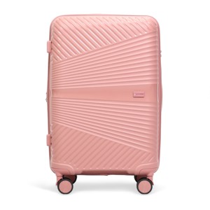 Kooper Lupine Expandable Polypropylene PP Travel <b>Suitcase</b> with TSA Lock Double Wheels Hardshell Luggage Lightweight - Product Image 1