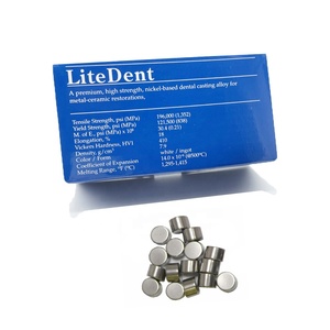 LiteDent porcellanato dentale metallo ceramico 1000g Nicr nichel cromo con lega di berillio - Product Image 1