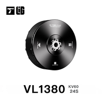 Moteur de drone de transport lourd Tmotor VL1380 KV60 83 kg de poussée 24S, propulsion industrielle VTOL, étanche IPX5, refroidissement fiable