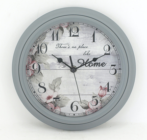 Round Classic Retro <b>Wall</b> <b>Clocks</b> Rustic Style Non Ticking Quartz Decorative Vintage Old <b>Clock</b> for Living Room Kitchen Home Office - Product Image 5