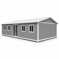 Maison conteneur extensible de 40 pieds avec 2 chambres, maison modulaire préfabriquée pour projets hôteliers et résidentiels