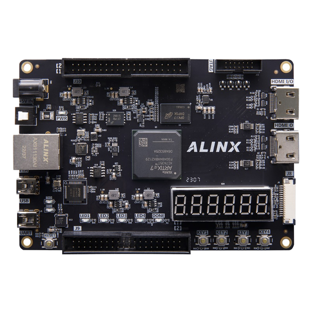 ALINX AX7035B 14-Bit DAQ Development Board XILINX Artix-7 XC7A35T FPGA Board XC7A35T SoMs Kits Development Boards Kits