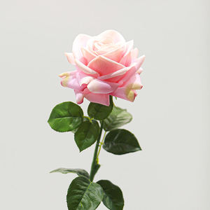 Rose artificielle au toucher réel de 66 cm pour la maison, l'hôtel, le salon, <span class=keywords><strong>les</strong></span> arrangements floraux, la décoration de mariage, <span class=keywords><strong>les</strong></span> cadeaux de <span class=keywords><strong>vacances</strong></span>, <span class=keywords><strong>les</strong></span> ornements - Product Image 1