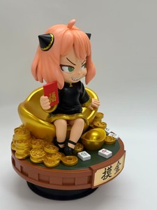 जासूस परिवार का कार्टून रेसिन हाथ से चित्रित फिगर वाटर वर्ल्ड क्रिएटिव गिफ्ट बॉक्स - Product Image 5