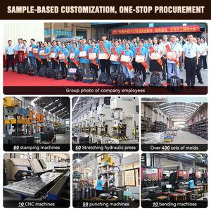 Chariot de 18 pouces à 4 pieds <span class=keywords><strong>Barbecue</strong></span> à charbon de bois portable noir Bouilloire d'extérieur <span class=keywords><strong>Barbecue</strong></span> Grill - Product Image 5