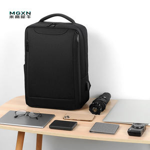 Mochila impermeable personalizada, mochila para ordenador portátil con carga USB, mochila informal de negocios universitarios para hombres - Product Image 2