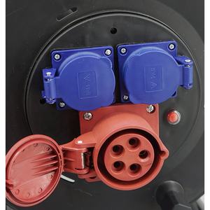 <span class=keywords><strong>Enrouleur</strong></span> de câble à prise CEE en plastique rétractable 25M 5G2.5 pour chantiers de construction pour usage extérieur - Product Image 4