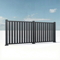 Panneaux décoratifs de clôture de jardin en aluminium pour extérieur, bordure de villa, patio, aménagement paysager, clôture métallique économique, clôture en aluminium