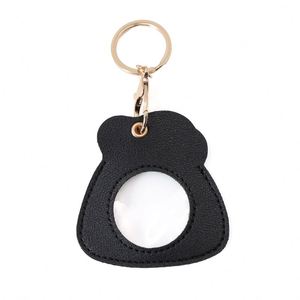 Stocked Portable AA Medals Standard Keychain Coins Holder Lucky Bag PU Leather Commemorative Coin <b>Storage</b> Display Case - Product Image 4