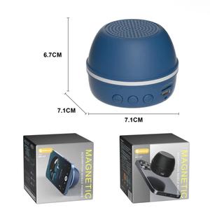 Hoparlör için Manyetik Süper Bas Yüksek Sesli Hifi Müzik Mini Dış Mekan Kablosuz Taşınabilir Dahili Mikrofon Uzun Menzilli - Product Image 4