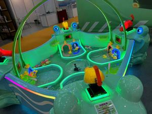 Jeu d'arcade de tir intérieur à monnayeur pour parc de trampolines et de sports de jardin, en fibre de verre et métal, jeu de rédemption - Product Image 6