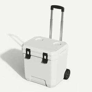 24L Professional Hard Insulated PP Material Waterproof <b>Ice</b> <b>Cooler</b> <b>Box</b> with Wheeled Design Portable Outdoor <b>Cooler</b> for Food Cans - Product Image 6