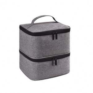 Organizador de Esmalte de Uñas de Muestra Gratuita, Organizador de Doble Capa Portátil con Capacidad para 30 Botellas (15 ml/0.5 oz) con Divisores Ajustables - Product Image 2