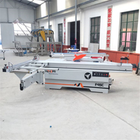 Scie à panneaux à table coulissante CNC semi-automatique de classe mondiale 2800/3000/3200 pour le travail du bois