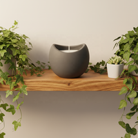 Pot d'aromathérapie en cire de soja fait main de style nordique avec parfum longue durée pour les festivals