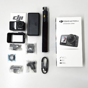Venta al por Mayor de DJI Osmo Action 4, Cámara Vlog 4K 120fps, Sensor de 1/1.3 Pulgadas, Color de <span class=keywords><strong>10</strong></span> Bits, Montaje Magnético de Liberación Rápida, en Stock - Product Image 1