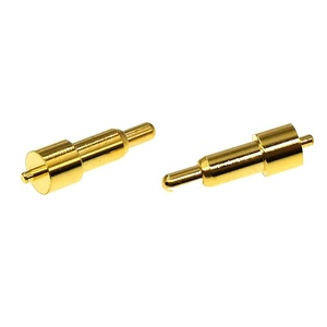 Công suất cao 1mm 2mm 3mm 4mm p125 lò xo tải nữ Pancake trượt Vòng Vàng tấm SMT POGO pin kết nối cho bàn phím - Product Image 2