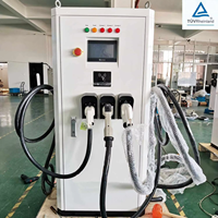 Borne de recharge rapide DC Bluesky Commercial 120 kW pour véhicules électriques CCS1/CCS2/CHAdeMO/GB/T avec paiement par carte bancaire OCPP1.6J IP55 TUV CE – Nouvelle station sur pied