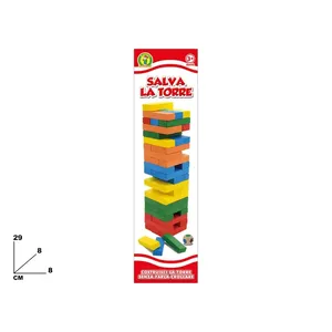 Save The Tower Game Stacking <b>Blocks</b> 29x8x8 Cm For Kids Age 3+ - Product Image 1