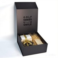Boîte cadeau rigide magnétique avec logo personnalisé, emballage en papier de luxe pour la marque de détail et la présentation de cadeaux