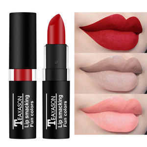 <span class=keywords><strong>Teayason</strong></span> 12 Matte Colors <span class=keywords><strong>Lip</strong></span> <span class=keywords><strong>Gloss</strong></span> Lápiz labial divertido y llamativo con ingredientes químicos - Product Image 6