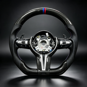 Volante de Fibra de Carbono Personalizado para <span class=keywords><strong>BMW</strong></span> F20 F30 F10 F15 F06 F12 F90 M3 M5 E92 E70 E90 E91 <span class=keywords><strong>M</strong></span> Sports, Precio de Fábrica - Product Image 6