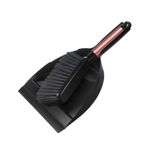 Vente directe d'usine Masthome série or <span class=keywords><strong>rose</strong></span> ensemble brosse <span class=keywords><strong>et</strong></span> pelle à poussière petit <span class=keywords><strong>balai</strong></span> en forme d'éventail ensemble de pelle à poussière - Product Image 1