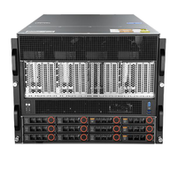 Servidor de 8U con CPU Dual AMD Epyc 9004/9005 y Memoria 32xDDR5, 8xSATA/SAS 3.5' HDD, 8xPCIe5.0, Tarjetas GPU de 600W y Rack para Servidor